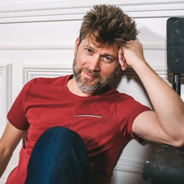 T-shirt Edmond bordeaux – Image 3