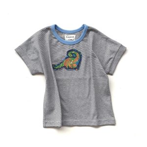 Tshirt Pinstripes Maman Dino