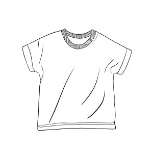 Tshirt JERSEYConfection à la commandeTissu au choix